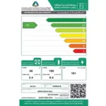 ثلاجة بابين مدمجة جورنجي 9 قدم NoFrost صربيا NRKI4182A2-SA2