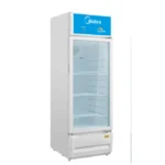 ثلاجة عرض ميديا 7.5 قدم 1 باب زجاج - أبيض MDRZ302FZFO1