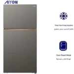 ثلاجة بابين ارو 19 قدم No-Frost - فضي RO-710RNT