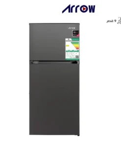 ثلاجة بابين ارو 9 قدم - فضي RO2-390LS