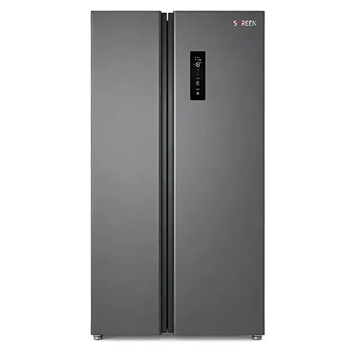 ثلاجة كبيرة دولابي 2 باب سرين 22 قدم انفرتر No-Frost - فضي SRRF-612NFS