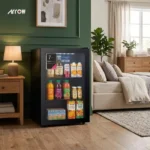 ثلاجة عرض ارو باب واحد 2.5 قدم 70 لتر - أسود RO-90SCK