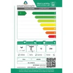 غسالة ملابس امامية 12 كجم 15 برنامج تنشيف 100% فضي RO-13FWDTS