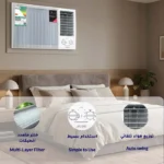 مكيف شباك ارو 17200 وحدة - بارد RO-18WCHC