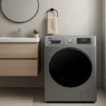 غسالة ملابس امامية 12 كجم 15 برنامج تنشيف 100% فضي RO-13FWDTS